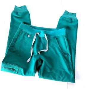 Figs Scrubs XXS Technical Collection Emerald Green